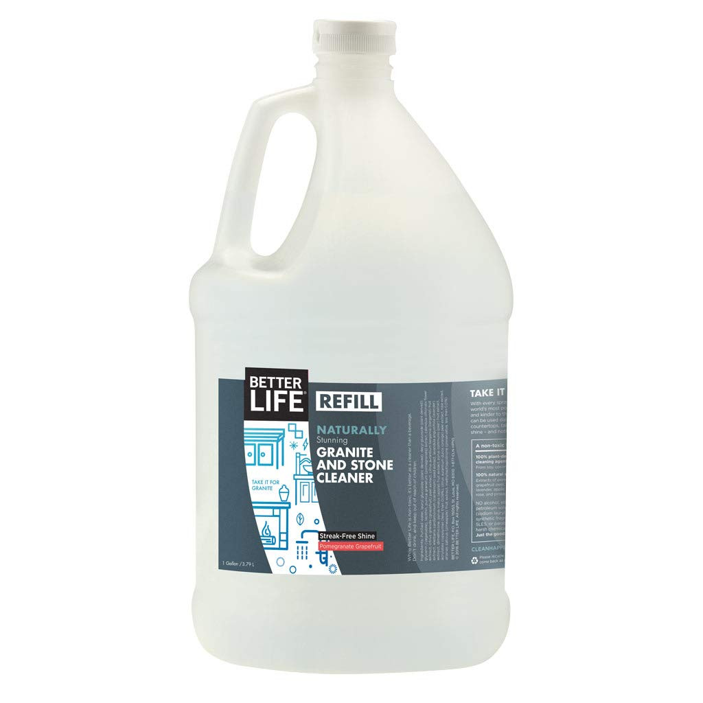 Granite Cleaner and Polish – Stone Countertop Cleaner for Marble, Quartz, Sla…