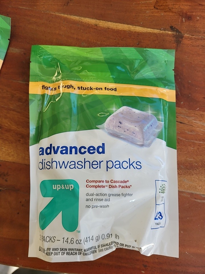 8pk 184ct Up & Up Dishwasher Detergent Bundle Similar To Cascade Complete