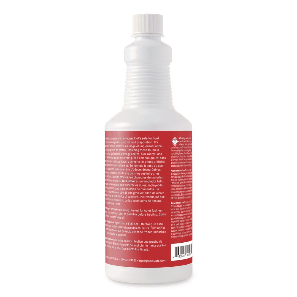Fresh Products 1232TNCT 32 oz. Terminator All-Purpose Cleaner (12/Carton) New