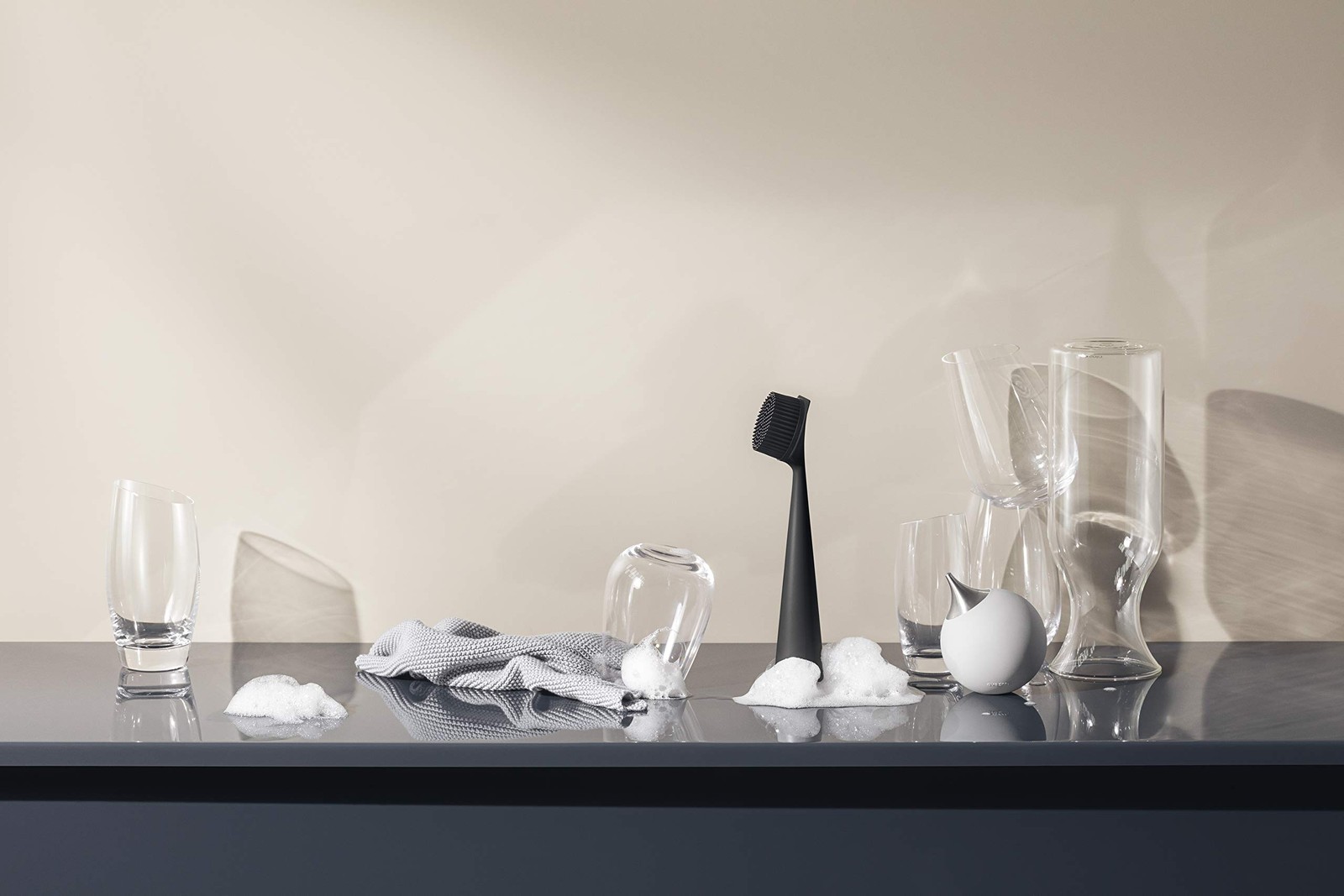 | Dishbrush Silicone | Robust Washing-up Brush with a Practical & Effective K…