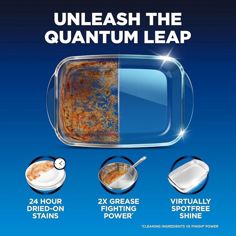 Powerful Dishwasher Pods 24 Hour Stain Removal Spot Free Shine No Rinse Needed