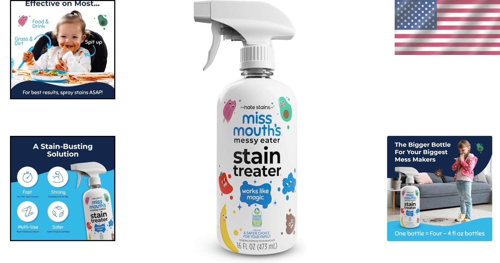Extra Strength Stain Remover Spray – Newborn Essentials