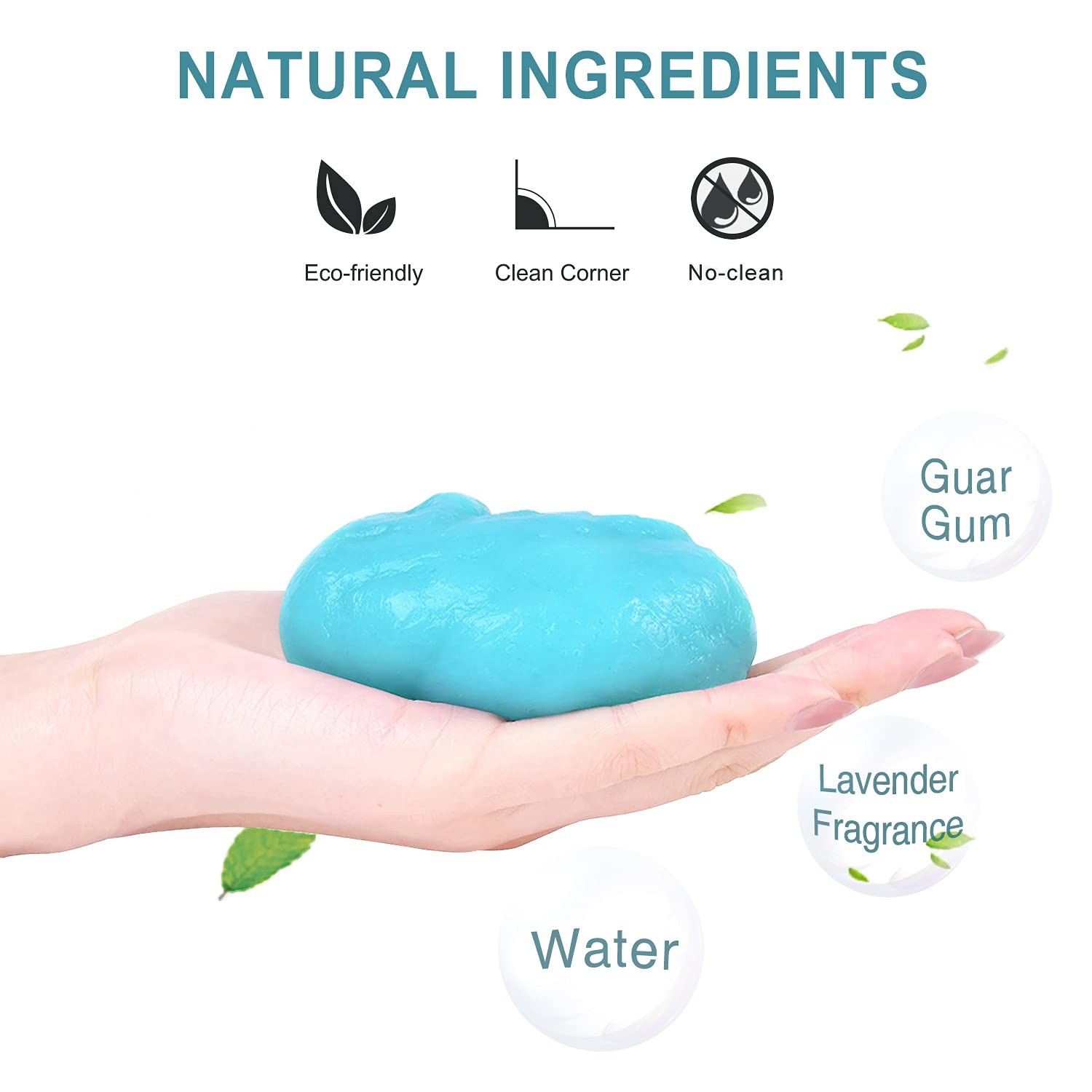 Car Vent Cleaning Gel Putty Cleaner for Car Interior Detailing and Vent Cleaning