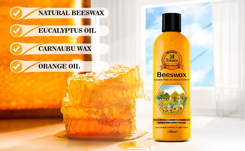 CARN Beeswax Furniture Wood Polish – Wood Seasoning Beeswax Oil for Wood