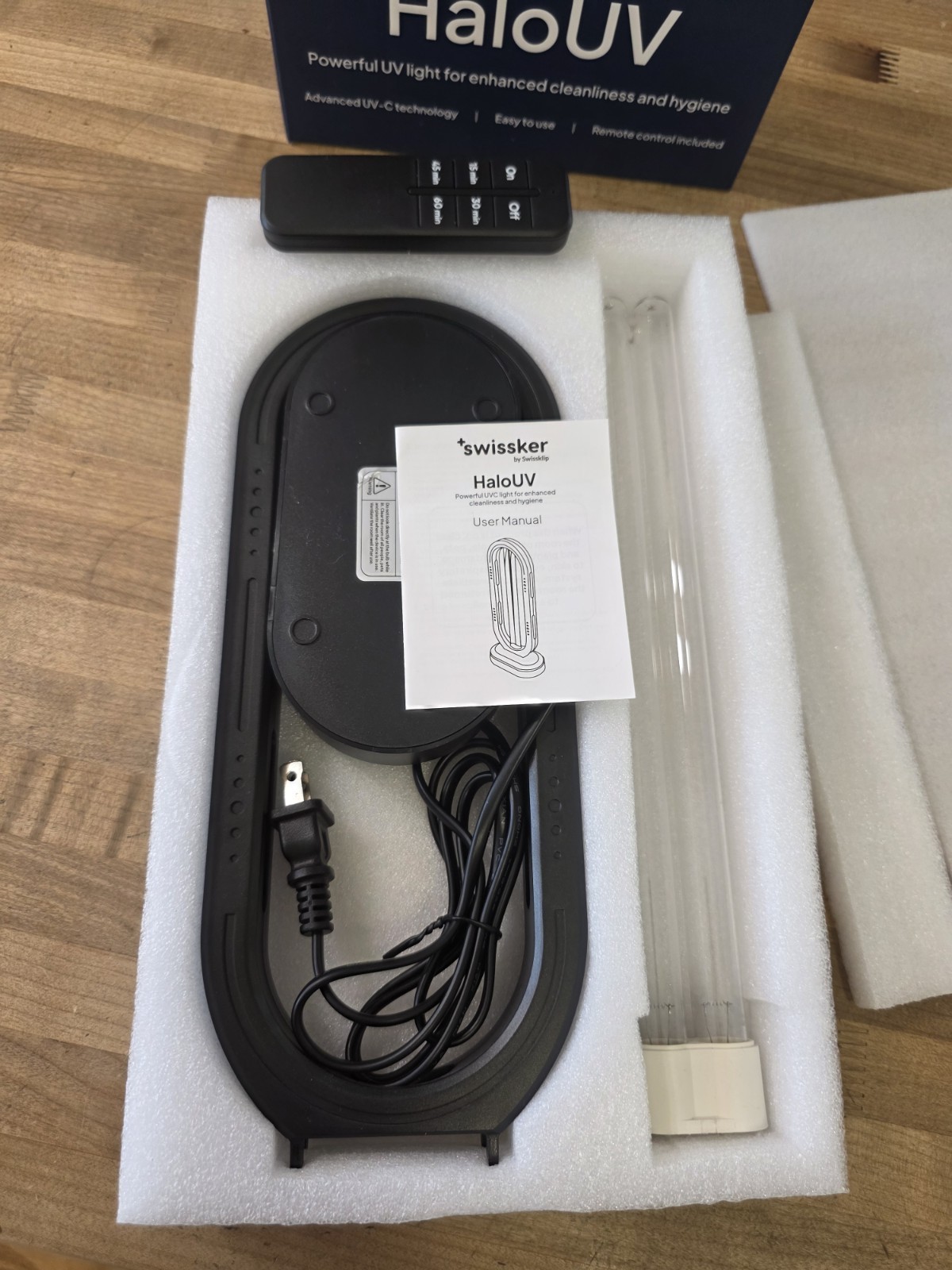 HaloUV Swissker by Swissklip, HaloClean UV Original, Home Disinfection Device