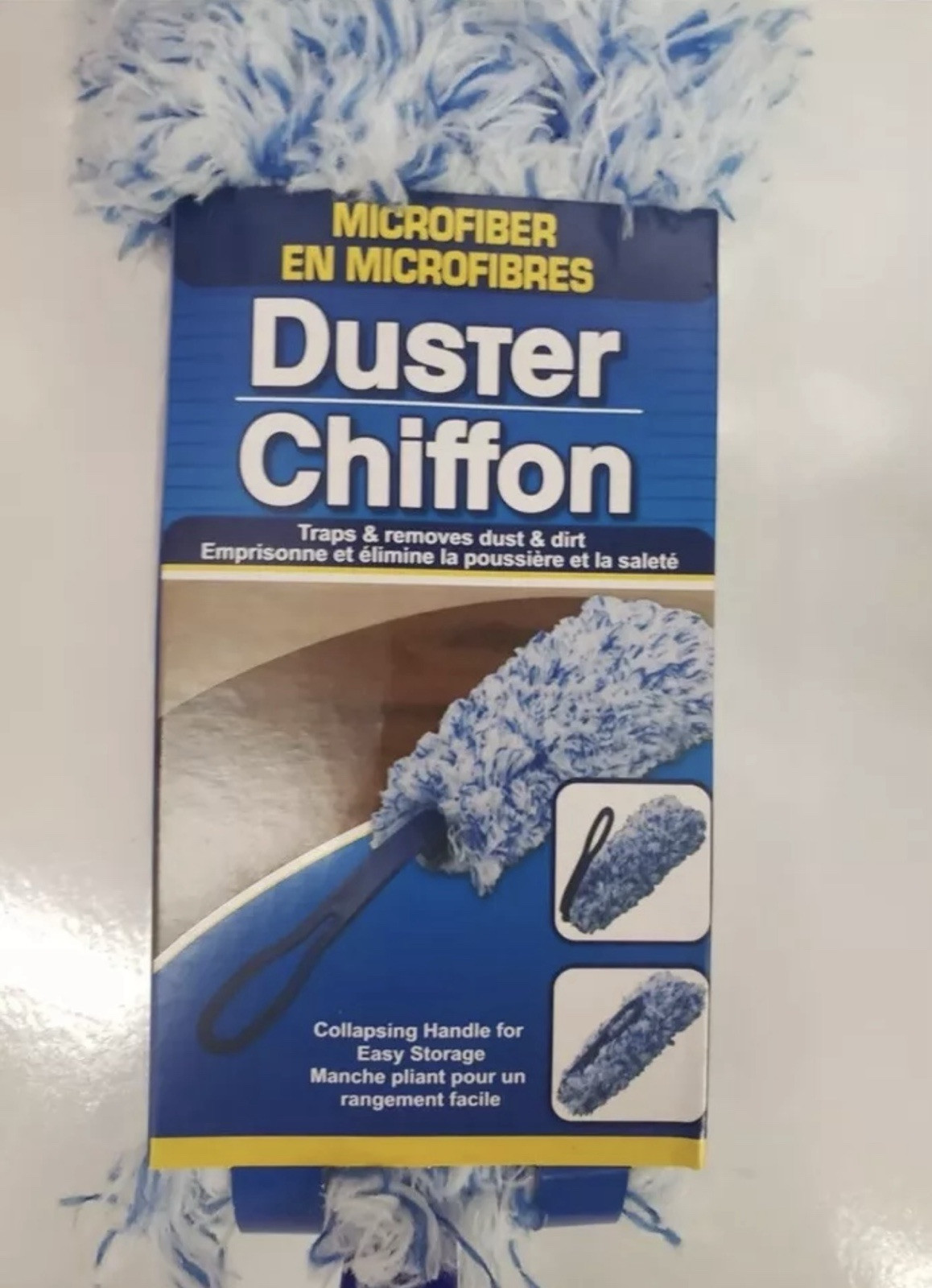 Chiffon Micro Fiber Duster 11″ wand NEW