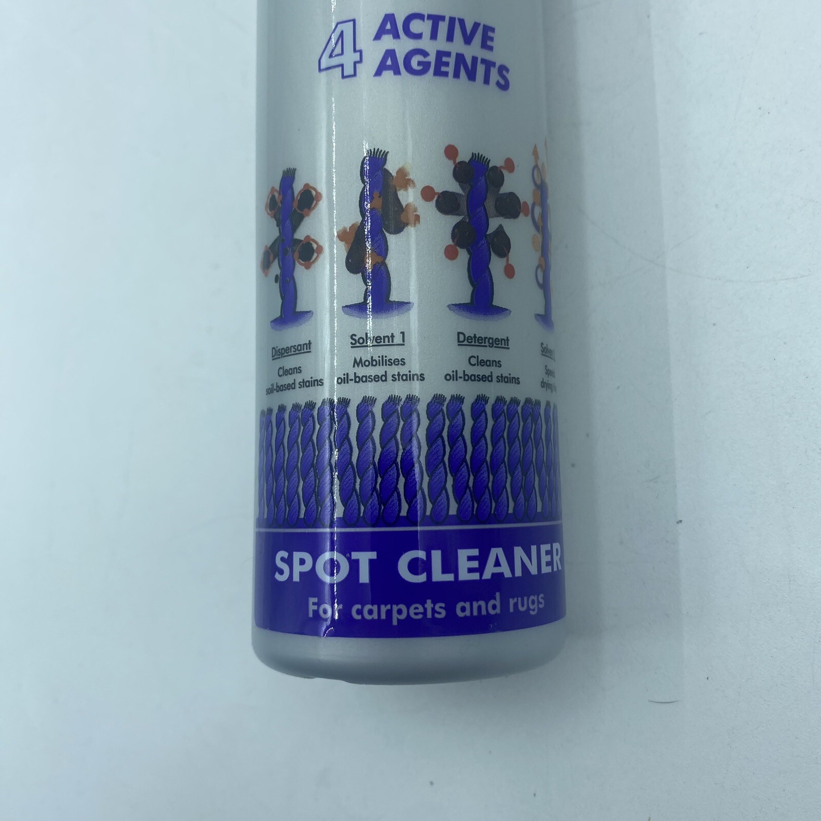 Dyson Dyzolv Spot Cleaner for Carpets & Rugs 4 Active Agents 8.5 oz New