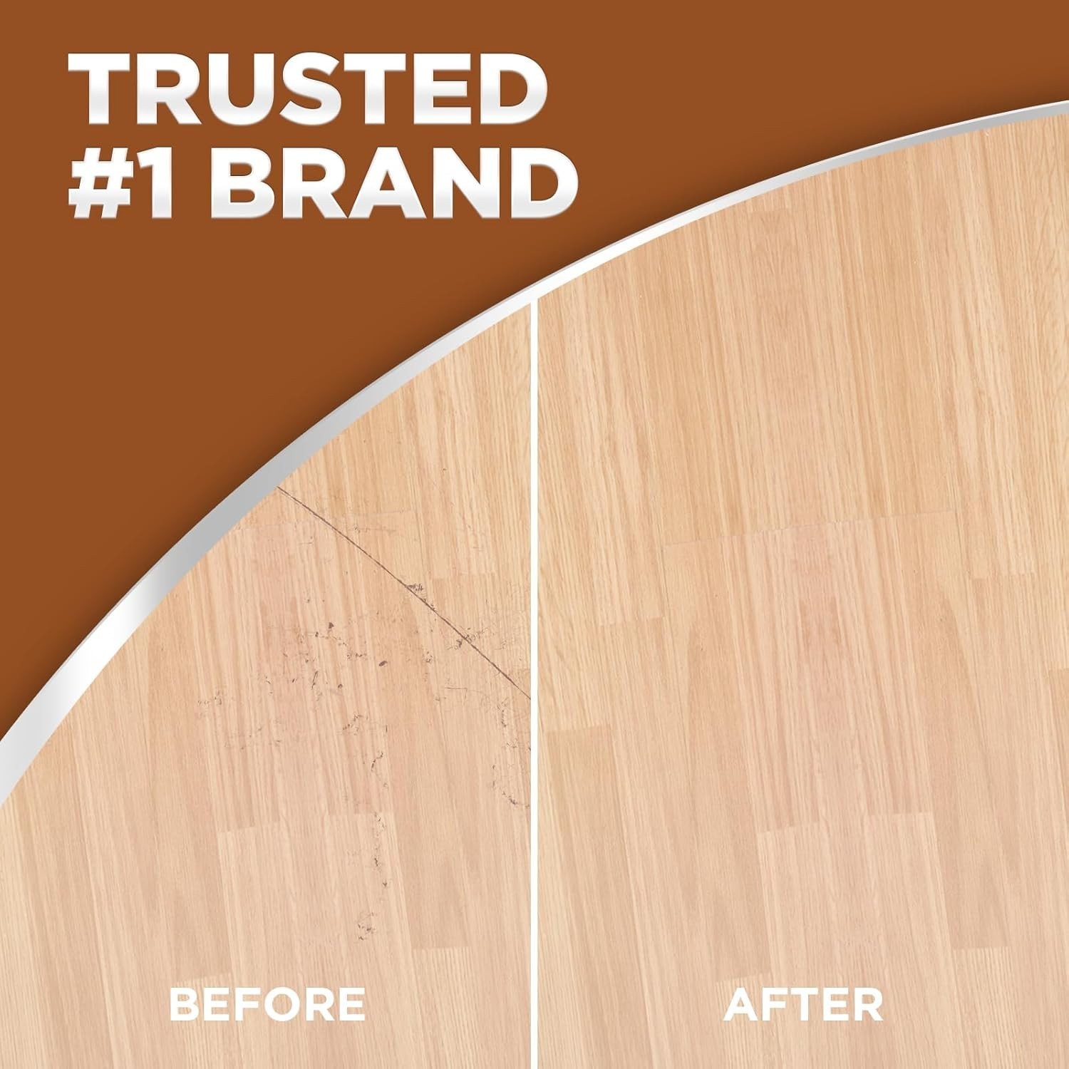 Wood Floor Polish & Restorer 32 Oz – Citrus, Safe for Kids & Pets, 3PC Bundle