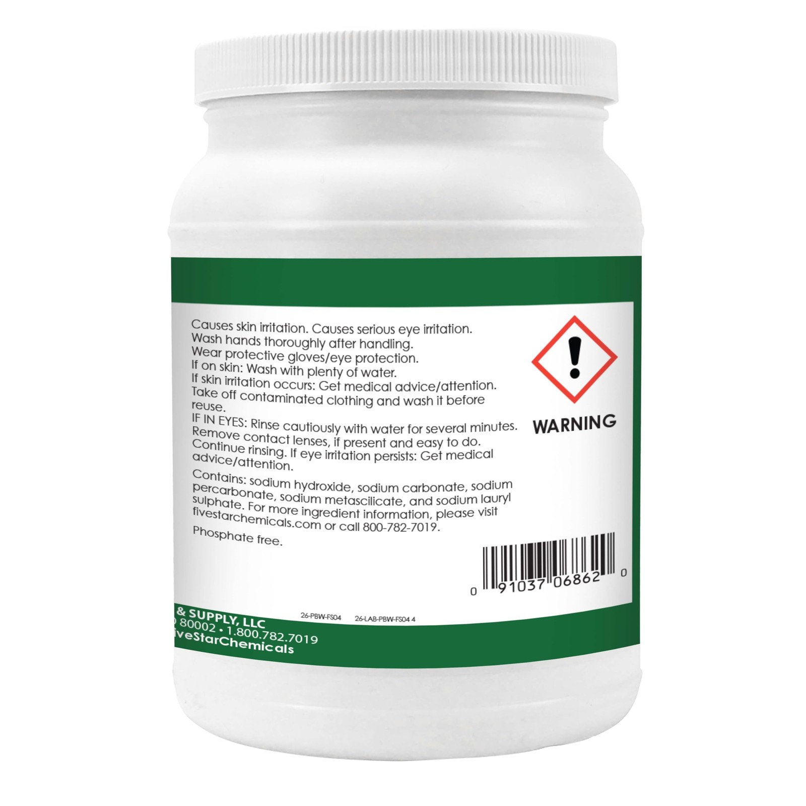 Five Star – 91037068620 P.B.W. Cleanser – 4 Pounds