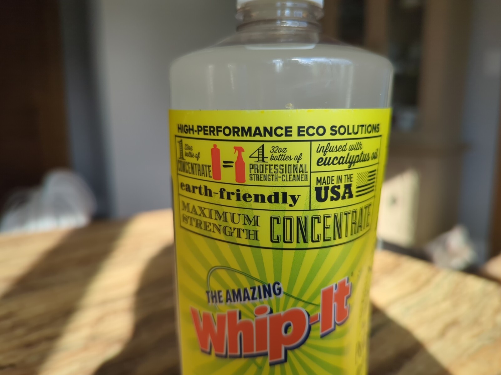 The Amazing Whip-It Earth Friendly Multi-Purpose Cleaner 32oz Concentrate