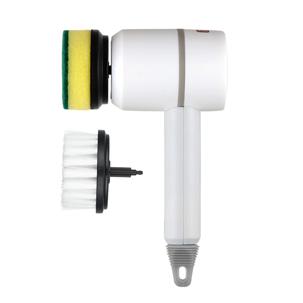 Electric Spin Scrubber Cordless Cleaning Brush clean Bathroom/Car/Kitchen