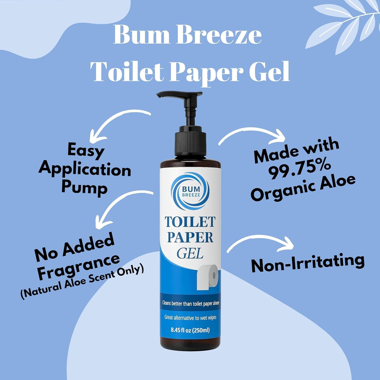 Toilet Paper l – 3 Month Size – A Cleaner Way to Wipe – Wet Wipe