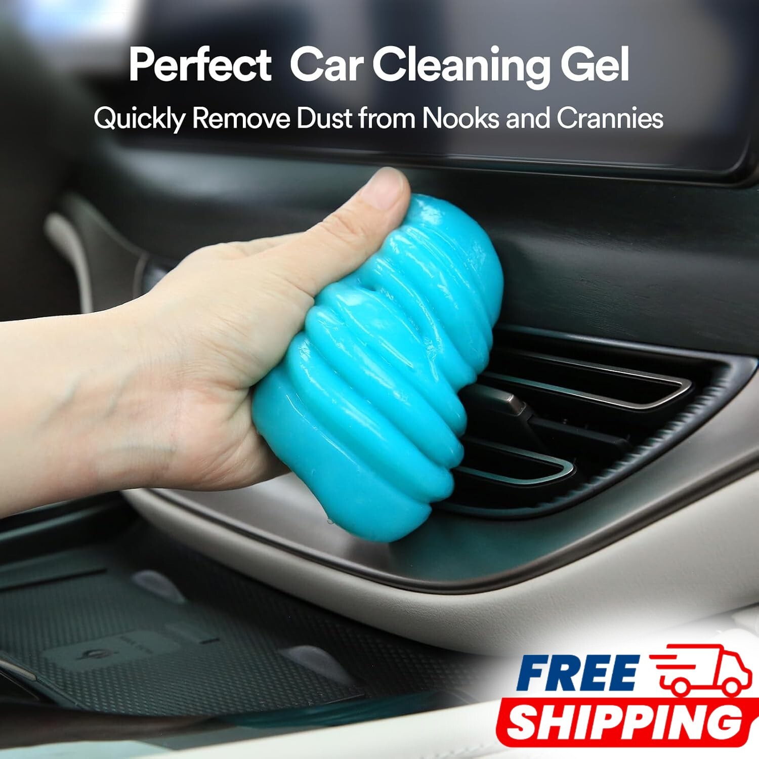 Cleaning Gel for Car Detailing, Vent Car Cleaning Product Putty Gel Keyboard Gel