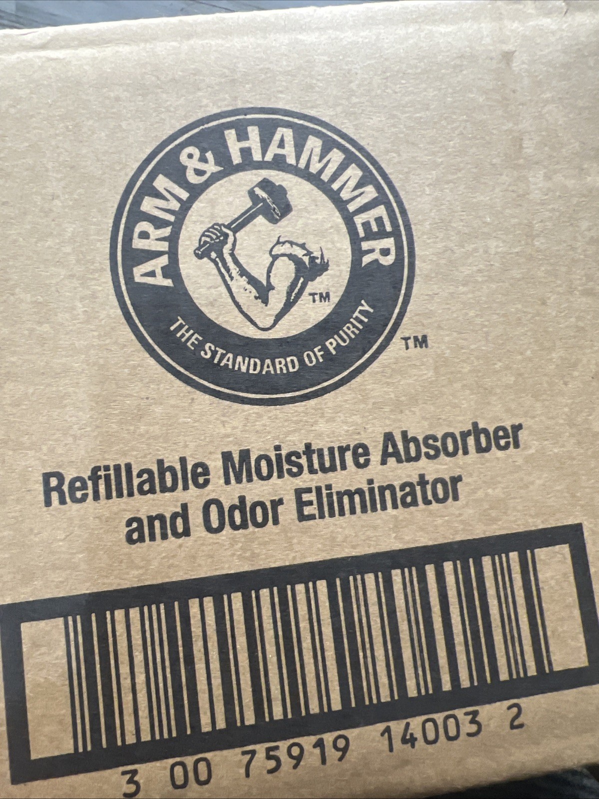 Lot of 2 Arm and Hammer 14 oz. Refillable Moisture Absorber