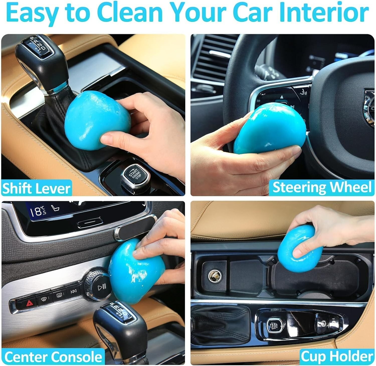 PULIDIKI Car Cleaning Gel.