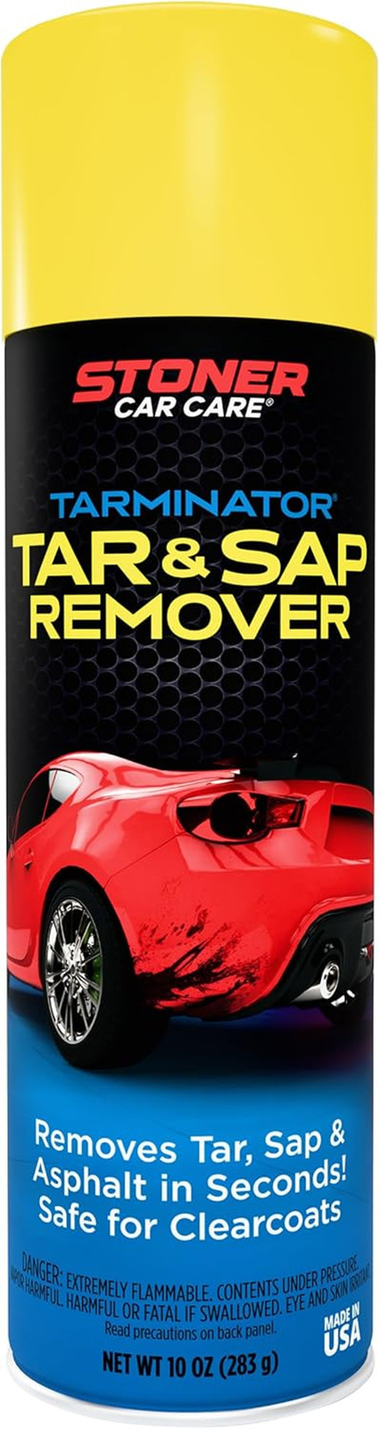 91154 Tarminator Tar, Sap, and Asphalt Remover – Fast Acting Tar and Sap Remover