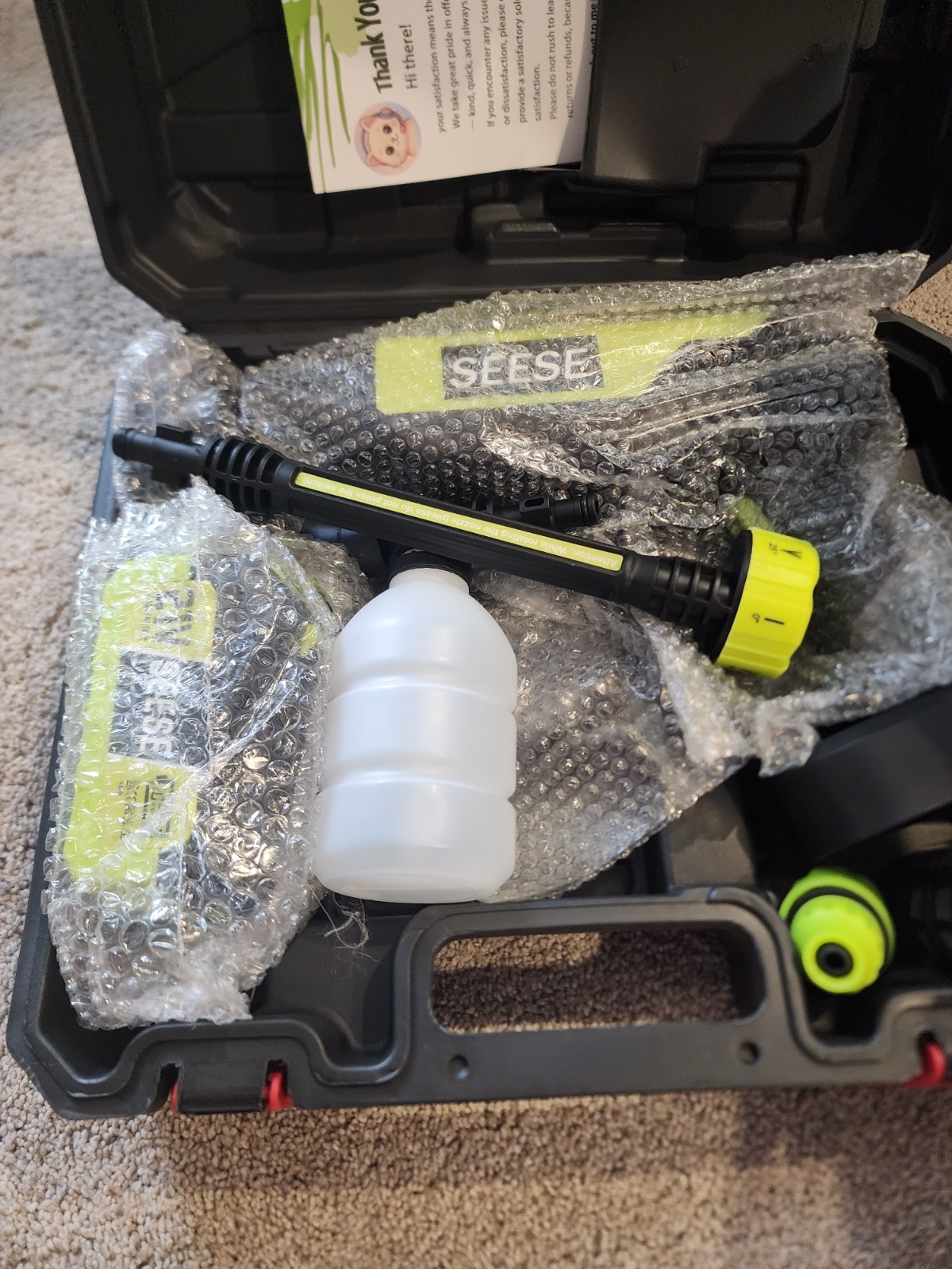 SEESE Handheld Lithium Battery Cleaning Machine New