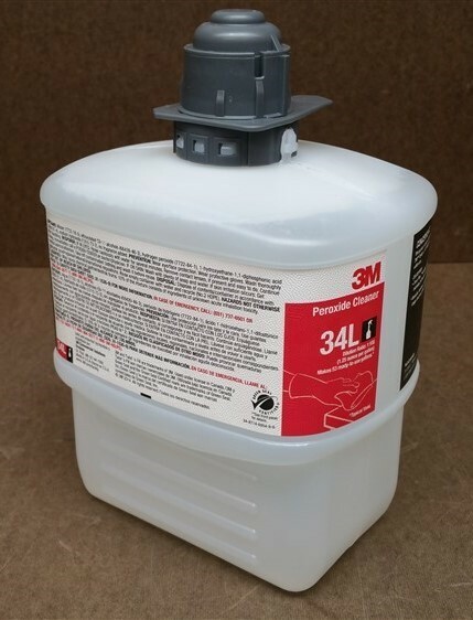 (2 Bottles) 3M Peroxide Cleaner Concentrate Gray Cap 34L 59749 (2-Liters ea.)