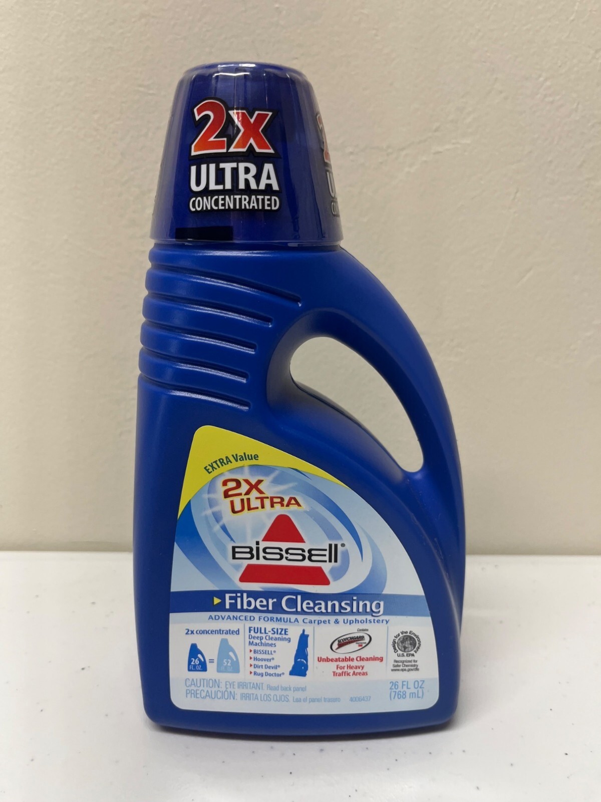 Bissell Fiber Cleansing Formula Carpets Upholstery 2X Concentrated Upright NEW