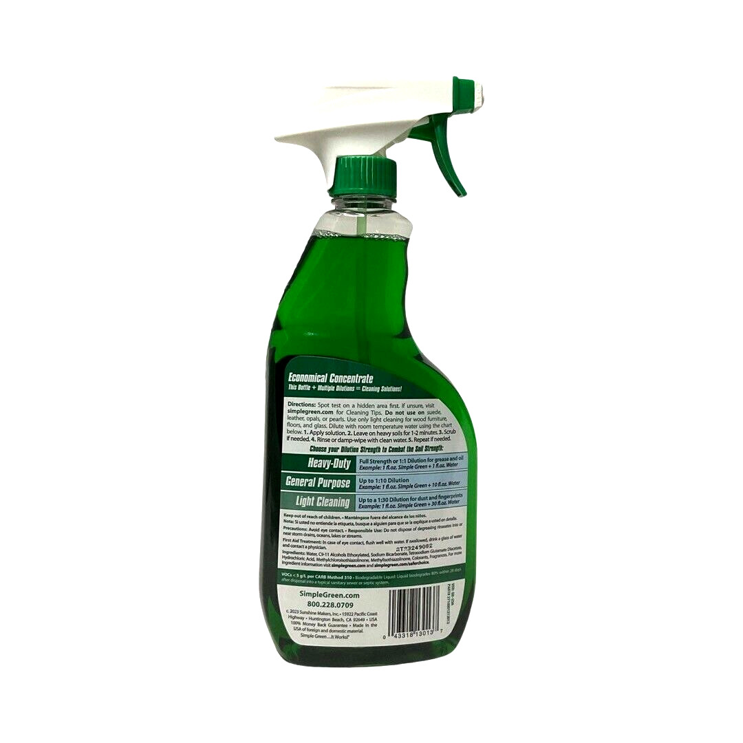 Simple Green 24 Fl oz. Spray Bottle Economical Concentrated All-Purpose Cleaner