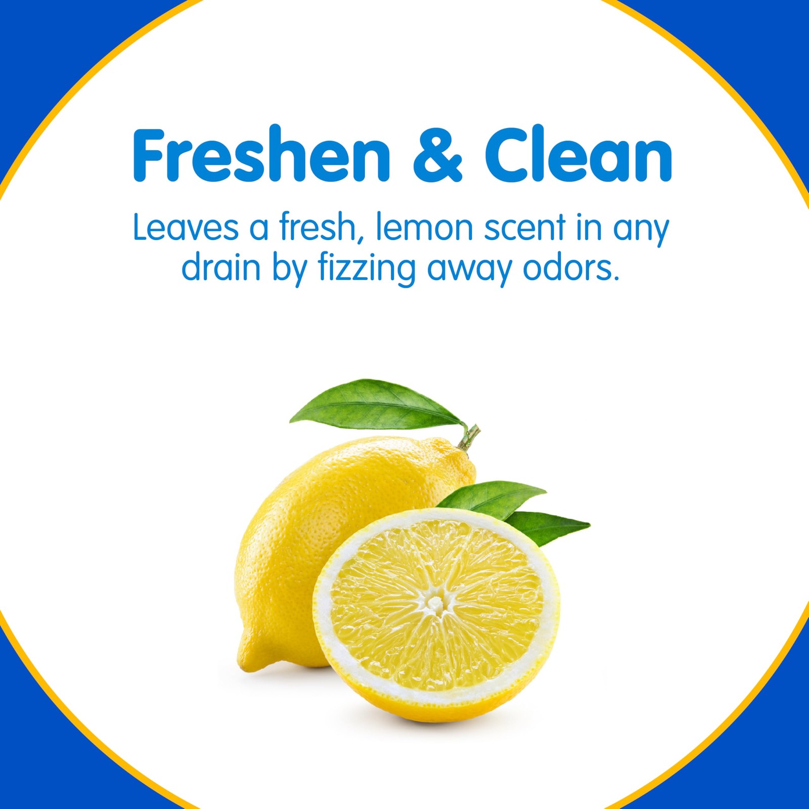 Fizzy Drain Cleaner and Freshener, Prevents Drain Clogs and Buildup, Removes …