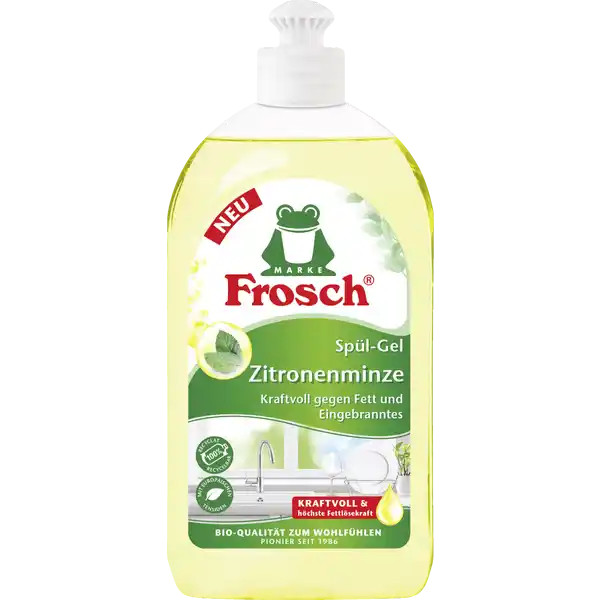 Frosch LEMON MINT German dish soap (concentrated) -1 bottle-/500ml FREE SHIPPING
