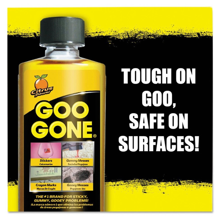 Goo Gone 2087 8 oz. Bottle Original Cleaner – Citrus Scent (12/Carton) New