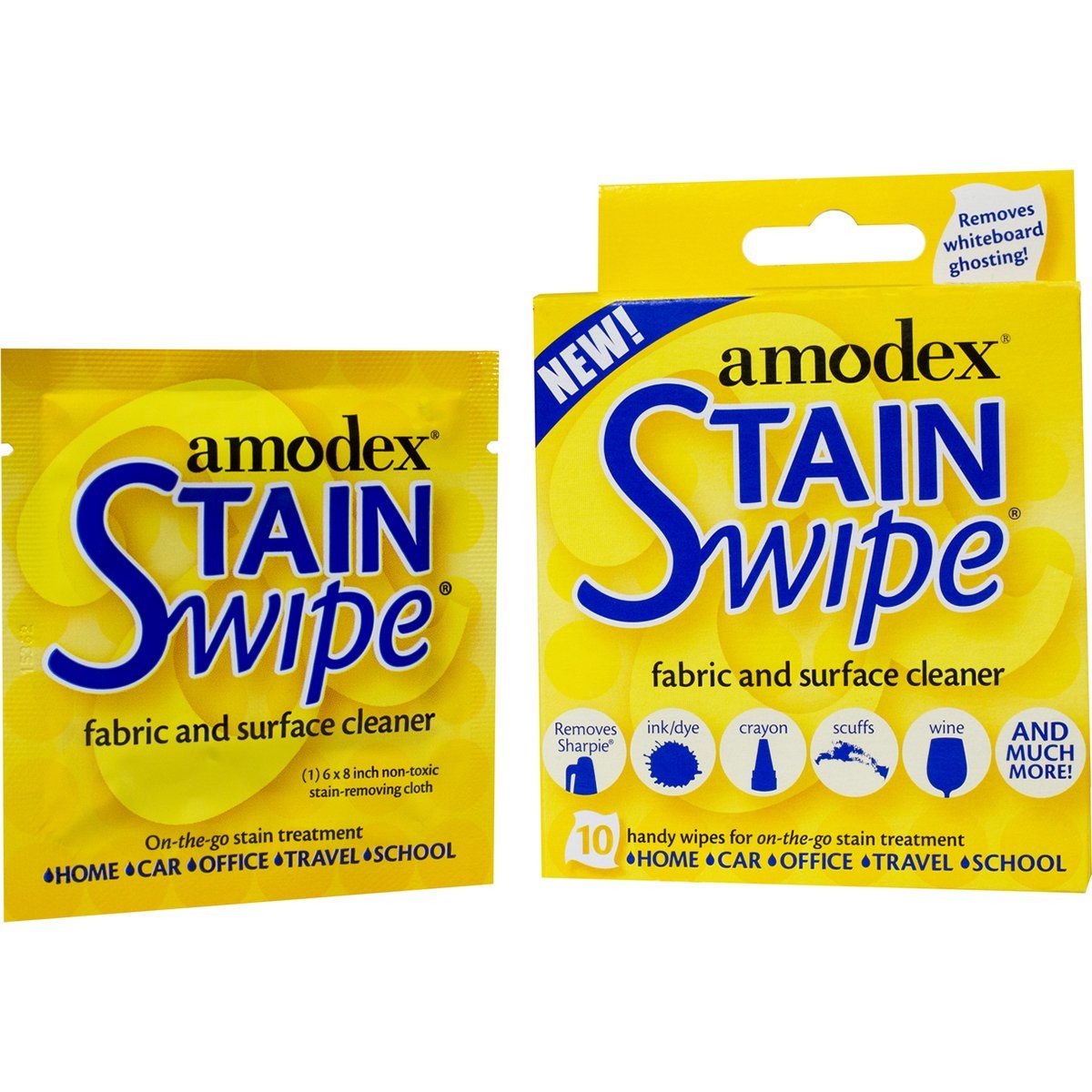 10 PCS Stain Swipe Surface Cleaner Towelettes 10029 Cleaning Wipes Pkg