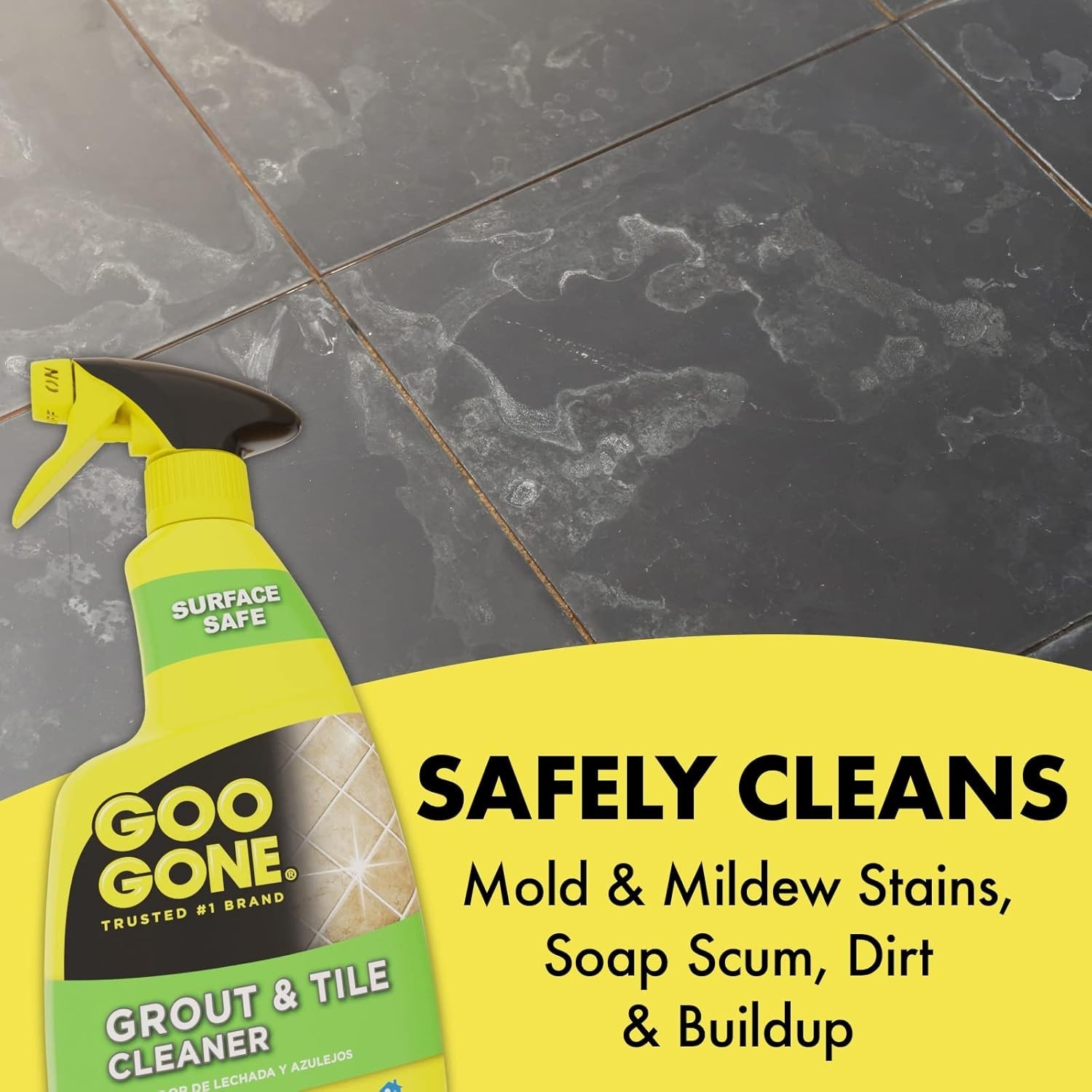 Grout & Tile Cleaner 28 Ounce – Cleans, Freshens & Revitalizes Surfaces