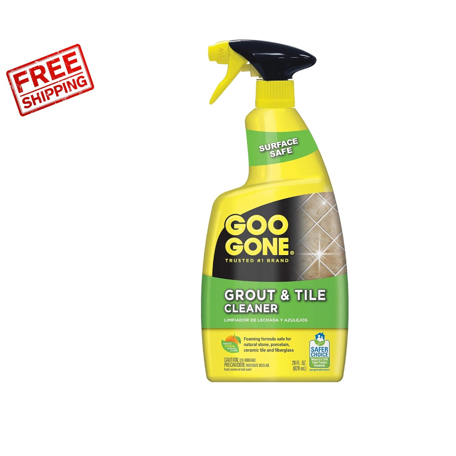 Grout & Tile Cleaner 28 Ounce – Cleans, Freshens & Revitalizes Surfaces