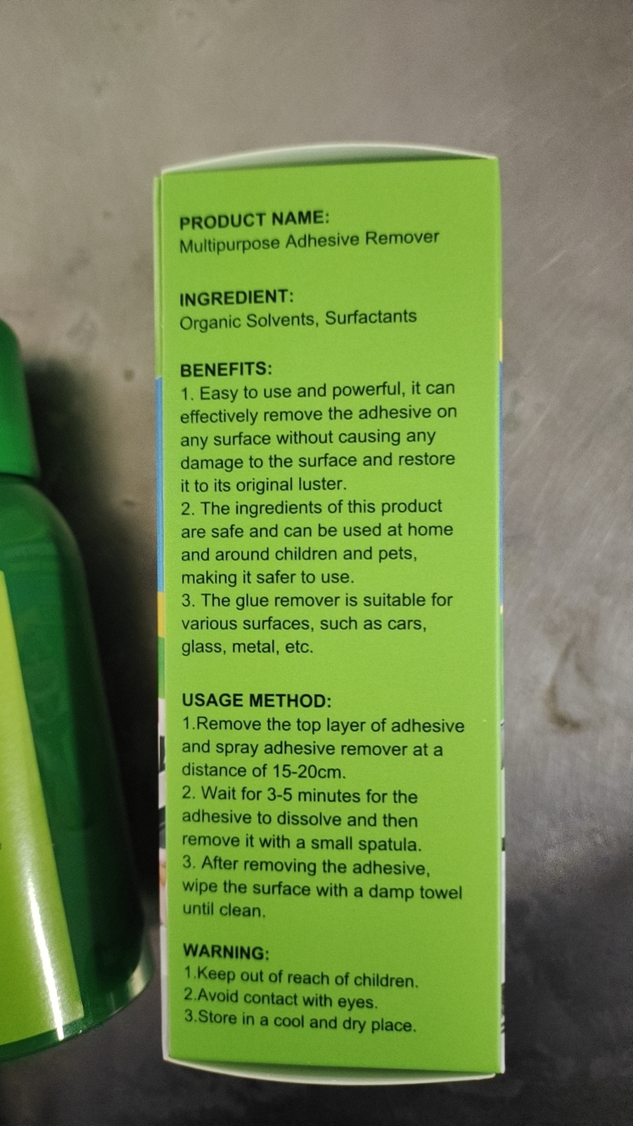 100ML Professional Strength Glue Remover Gel for Tough Stain Cleaning Solution