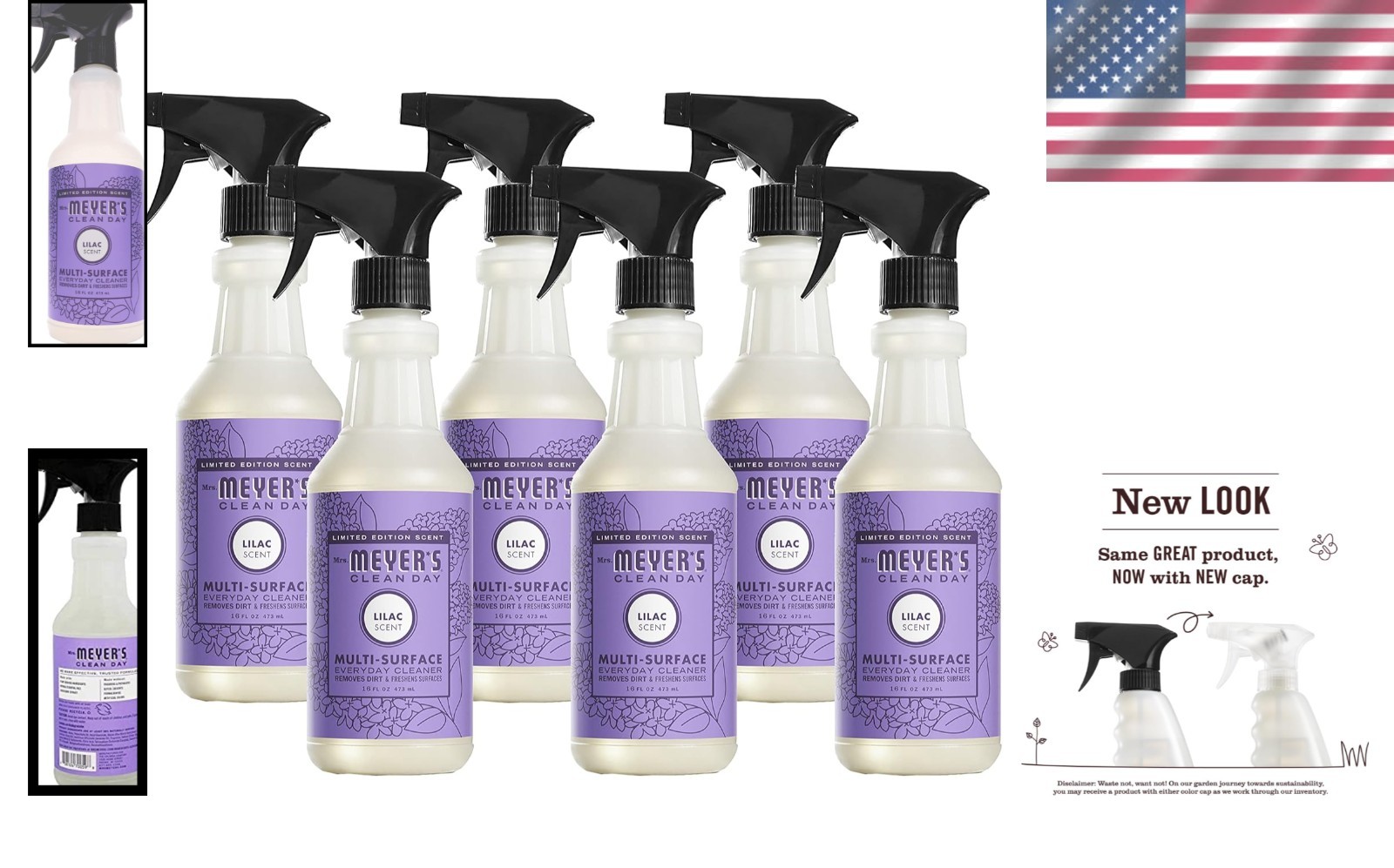 Charming Lilac Multi-Surface Everyday Cleaner – Perfect for a Fresh Home, 6 Pack