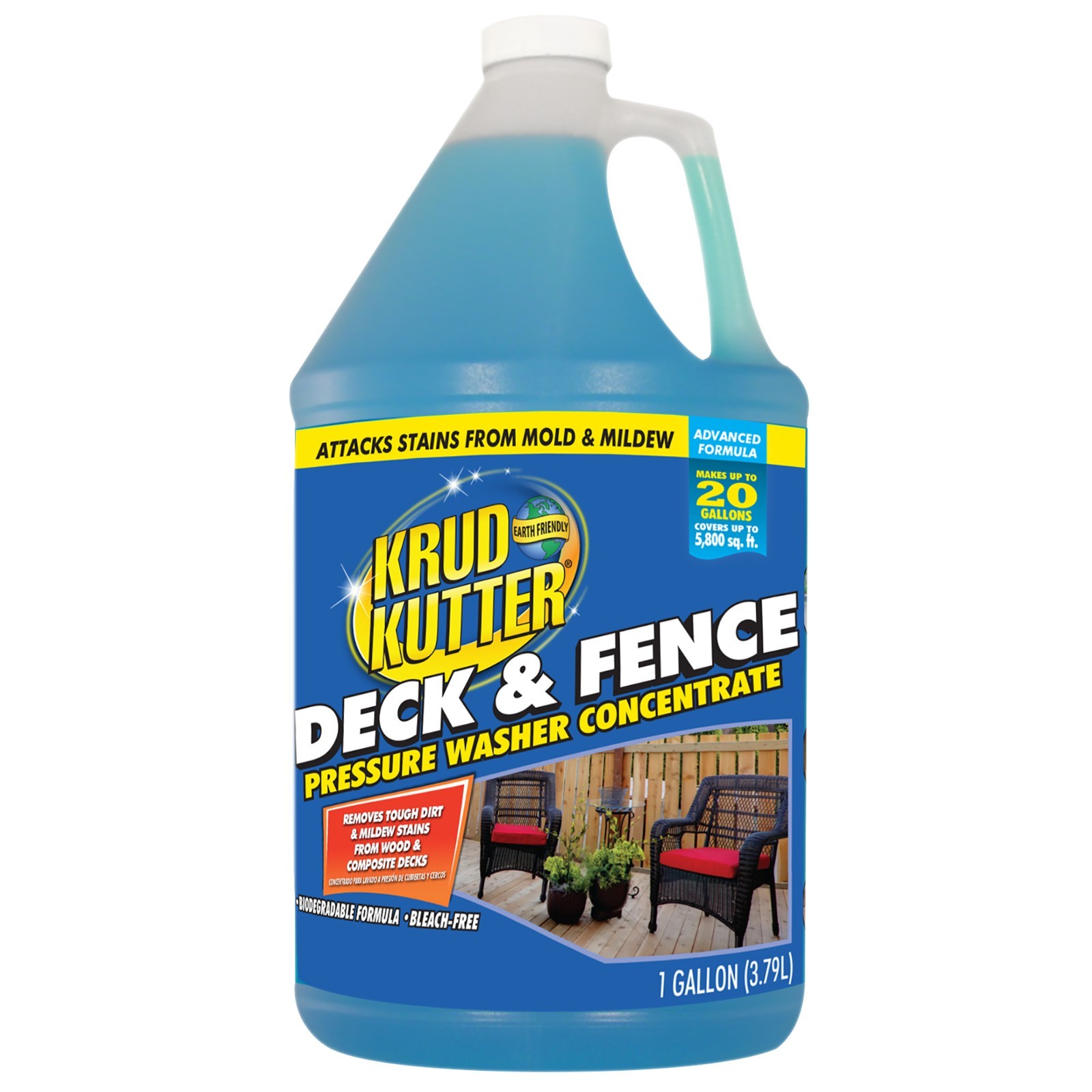 Krud Kutter DECK & FENCE ADVANCED FORMULA gal