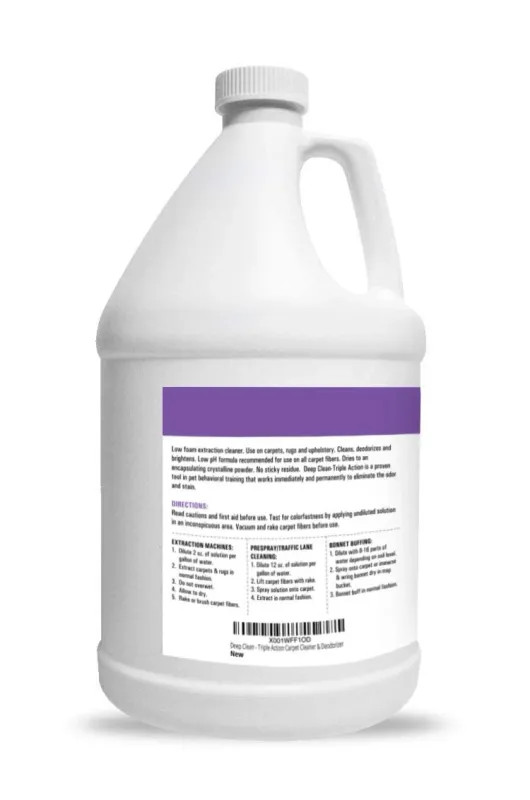 Stuart Pet Supply Co. Professional Strength Deep Clean (Gal.) 3X Carpet Clean…