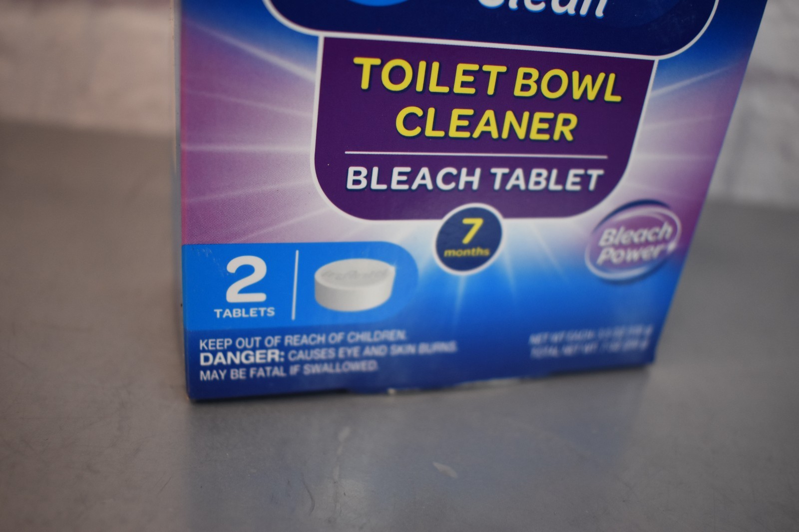 Infiniti Clean Toilet Bowl Cleaner Bleach Tablets 7oz NEW
