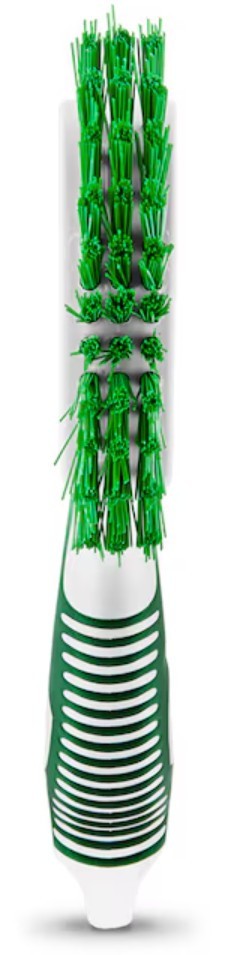 2 PACK – Libman Kitchen Brush 2 in. W Rubber Scrub Curved Brush