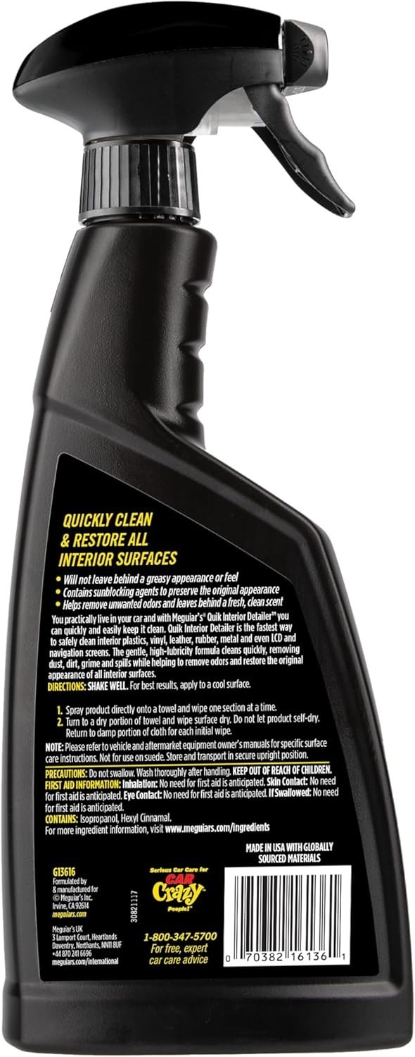Gold Class Rich Leather Cleaner & Conditioner Spray with UV Protection – 15.2oz