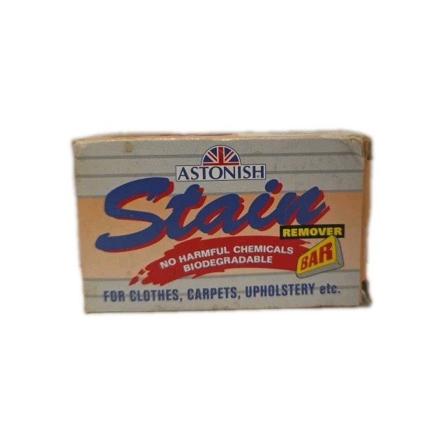 VTG Astonish Stain Remover Bar Clothes Laundry Carpets 2.5oz