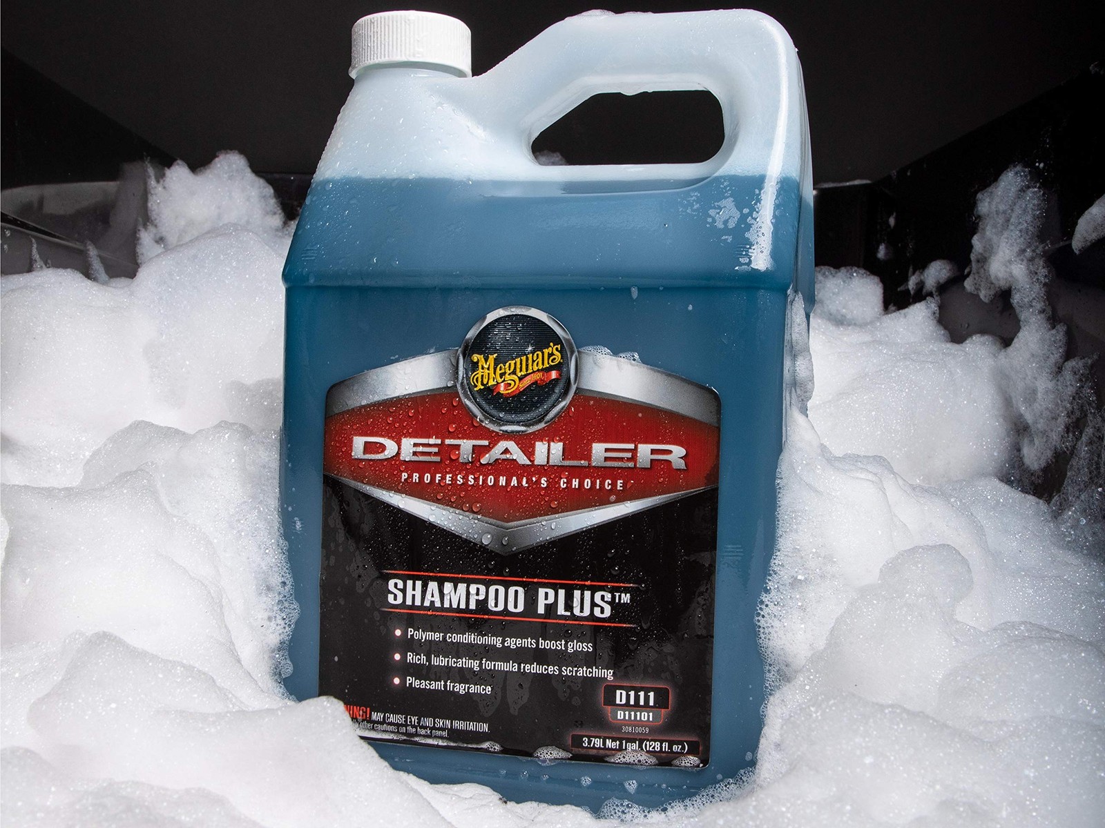 Car Wash Soap Shampoo Lubricating Lifts Dirt Grime 1 Gallon Gloss Shine