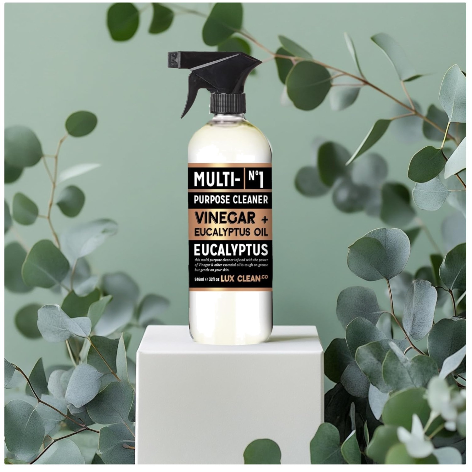 Citrus Mint & Eucalyptus Cleaners, 32oz | Pack of 4 Bottles