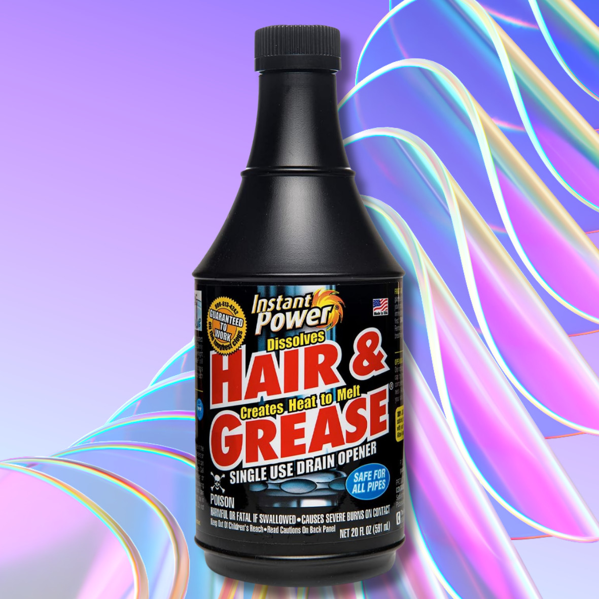 20 oz. Hair and Grease Drain Opener Pipe Plumbing Cleaner Clog Remover