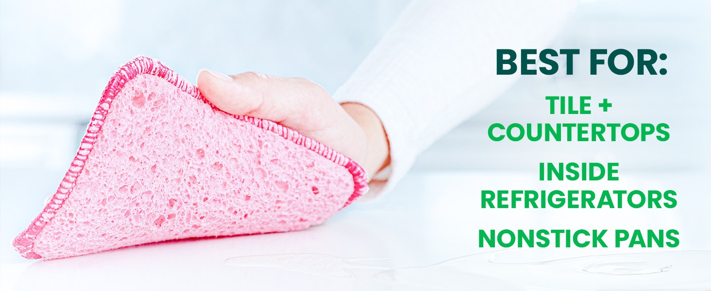 Scotch-Brite Dobie Scrub & Wipe Cloths, Sponge Cloths for Cleaning Kitchen,
