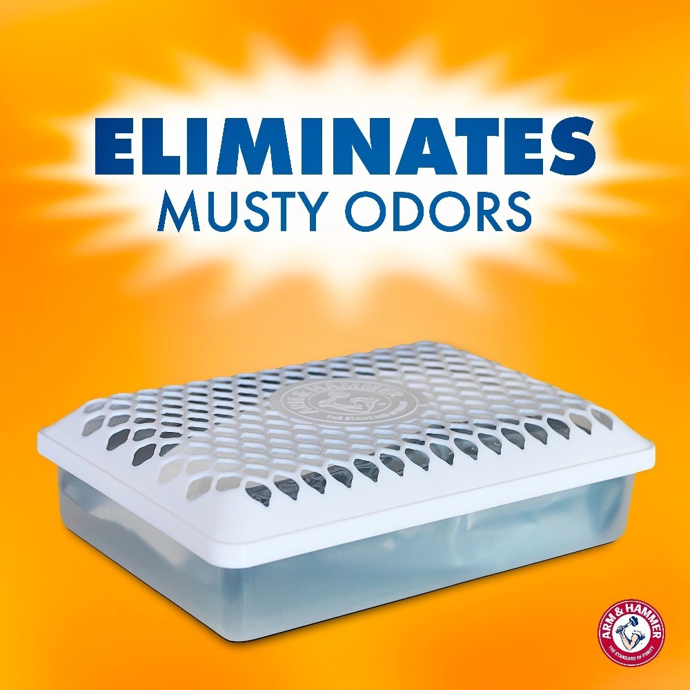 Moisture Absorber and Odor Eliminator 10.5 oz 2 Pack Storage Dehumidifier