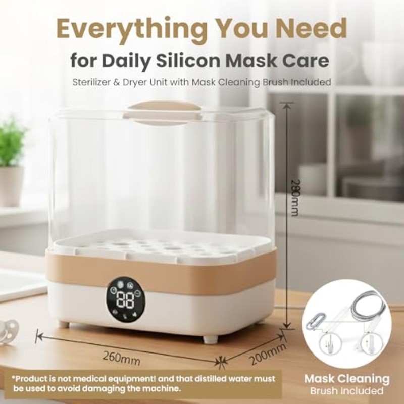 Cleaner and Sanitizing Machine, Cleaning Machine for Masks & Bottles Steam Clean