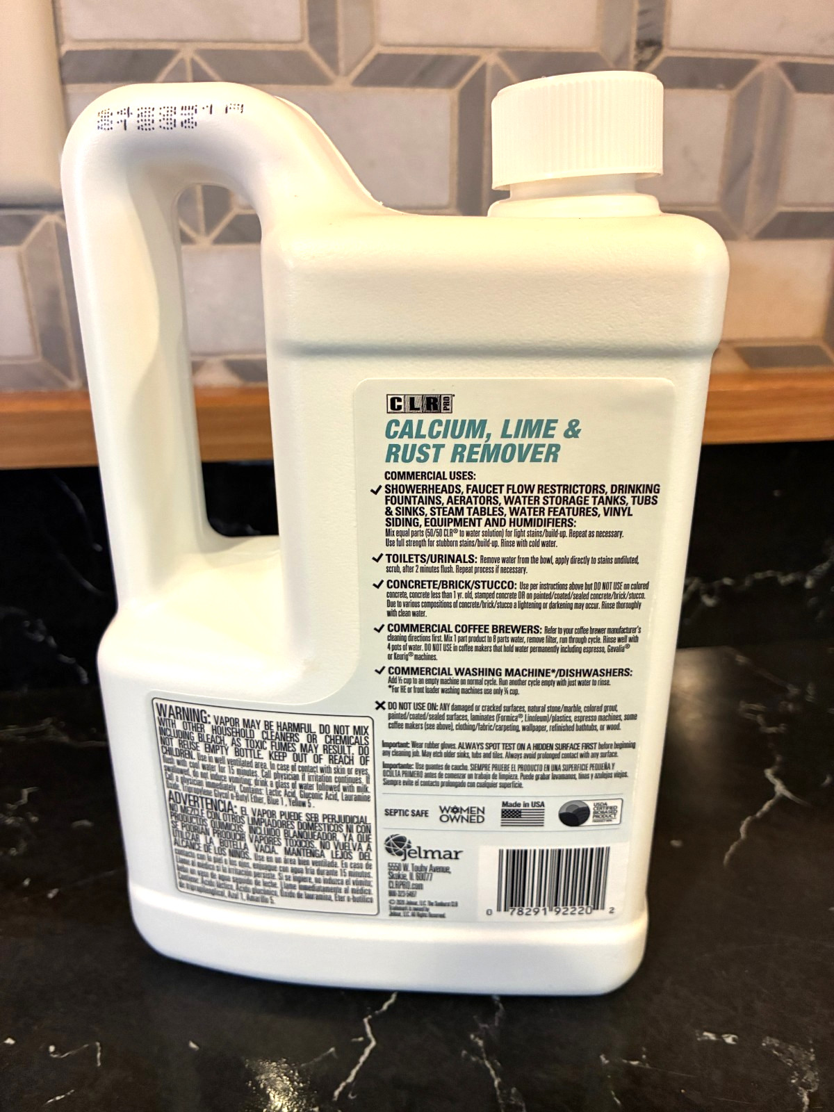 CLR PRO G-Fm-Clr42-4Pro Calcium Lime And Rust Remover, 42 Oz, Jug PRO