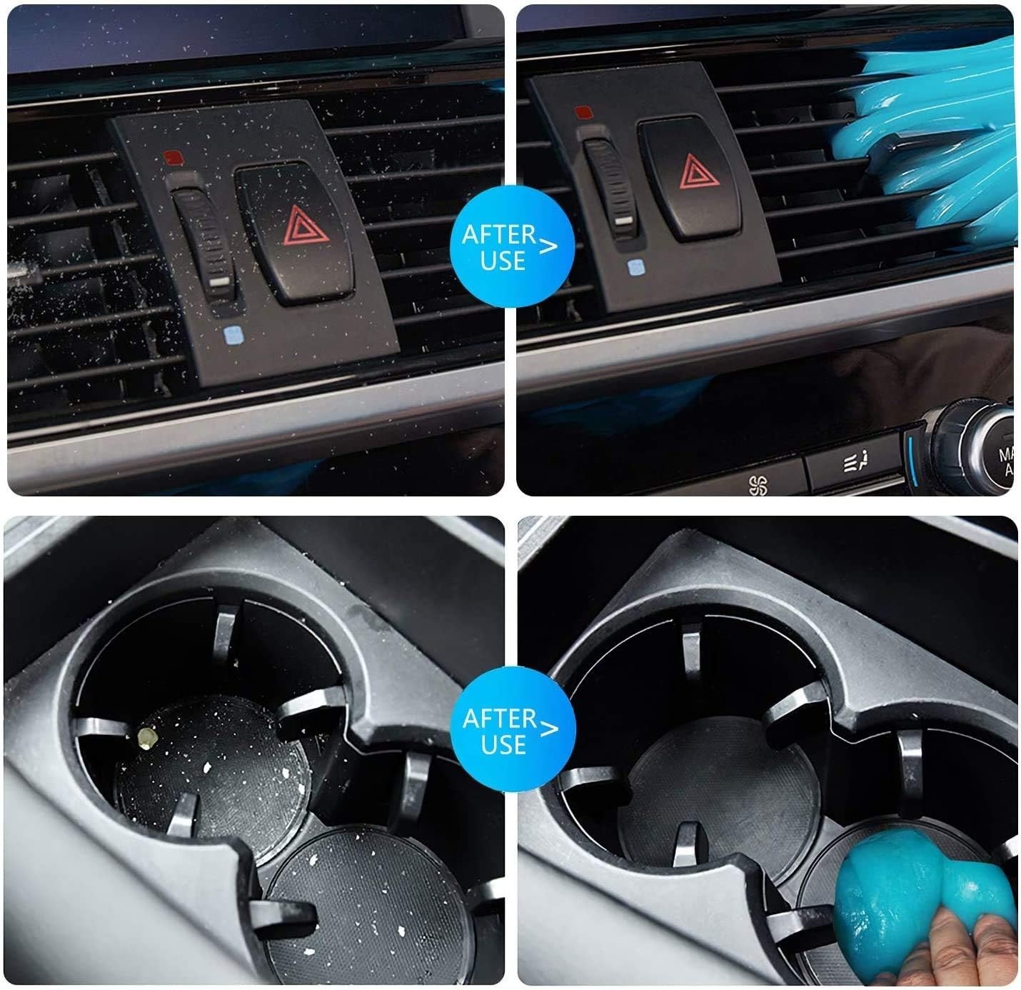 Car Cleaning Gel [Reusable Interior Cleaner Slime] – Perfect Auto Detailing Tool