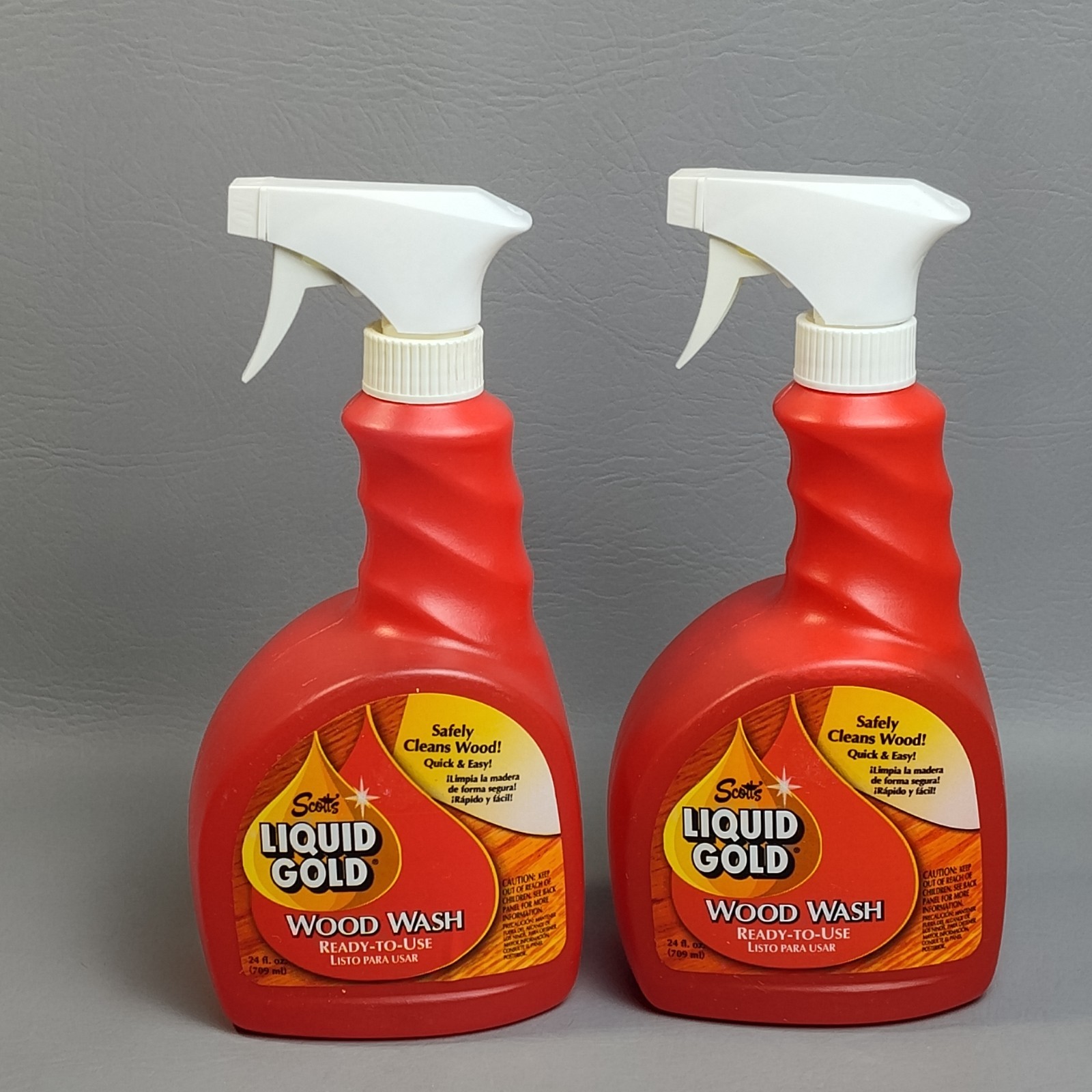 Scott’s Liquid Gold Wood Wash Ready-To-Use Spray Bottle 24 oz Discontinued 2 pcs