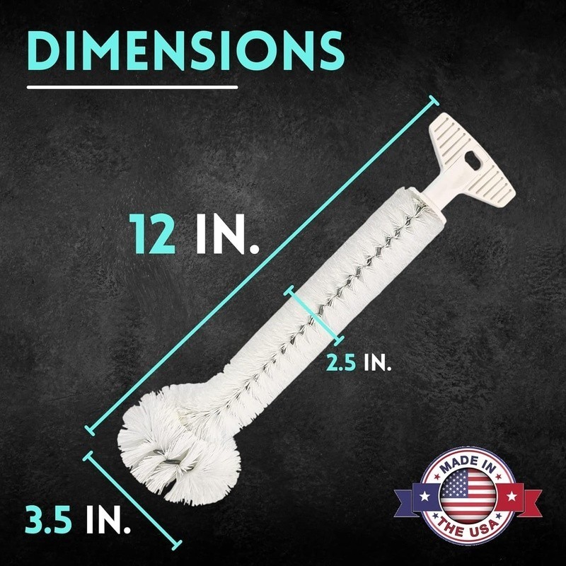 Sink Disposal Brush Cleaner Deep Clean Odors Ergonomic Handle Kitchen Tool New