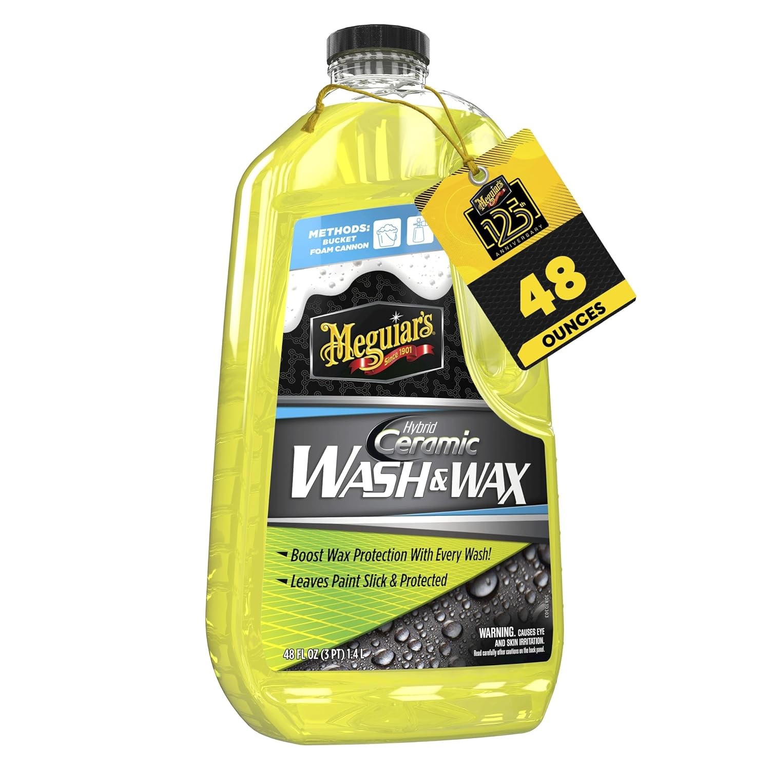 Meguiar’s Hybrid Ceramic Car Wash & Wax, Ceramic Car Wash, Car Wax Cleaner