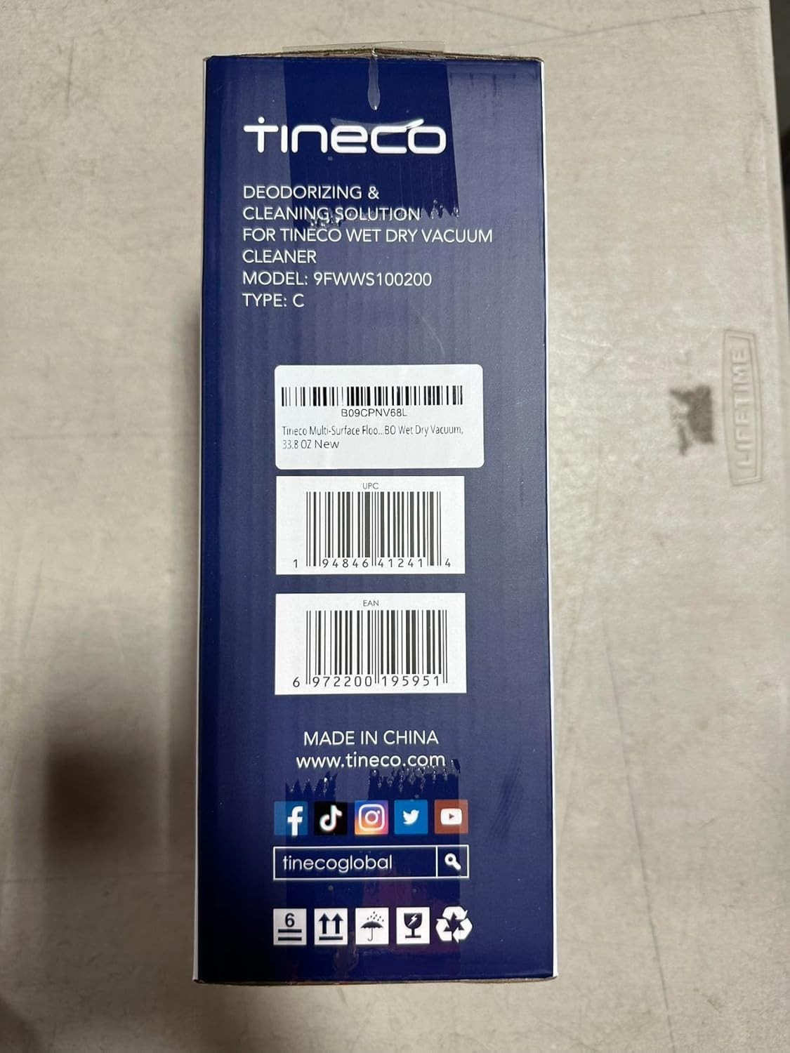 Eco-Friendly Concentrated Floor Cleaner 1L for iFLOOR & FLOOR ONE Series